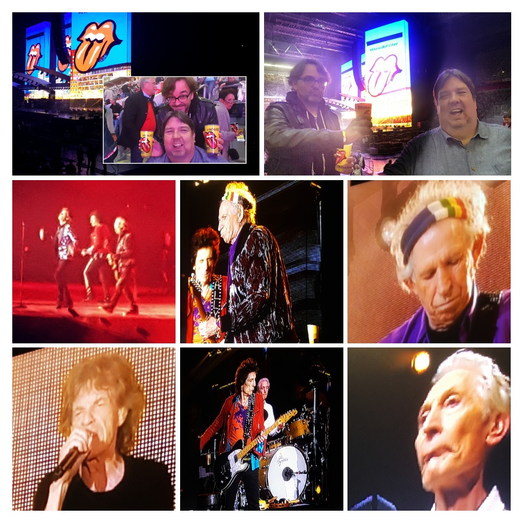 herr grimo und ich am 09.10.2017 bei den Rolling Stones in Düsseldorf